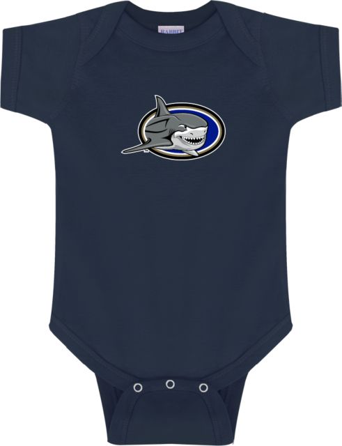Suffolk Infant Bodysuit Oval Shark - ONLINE ONLY