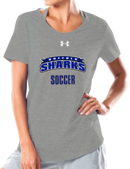 Suffolk Under Armour Charged Cotton Tee Soccer SCCC - ONLINE ONLY