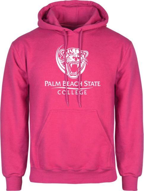 Palm Beach State Fleece Hoodie Palm Beach State Panther Logo - ONLINE ONLY