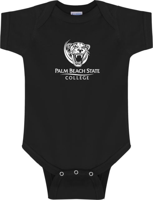 Palm Beach State Infant Bodysuit Palm Beach State Panther Logo - ONLINE ONLY