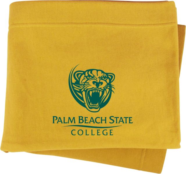 Palm Beach StateSweatshirt Blanket Palm Beach State Panther Logo - ONLINE ONLY