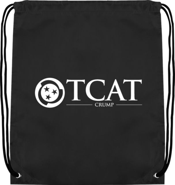 TCAT Crumps Drawstring Backpack TCAT Abbreviated - ONLINE ONLY