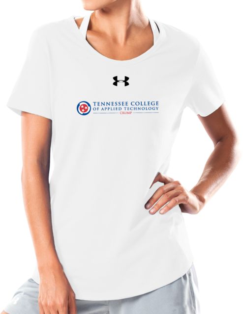 TCAT Crumps Ladies Under Armour Charged Cotton Tee TCAT horizontal - ONLINE ONLY