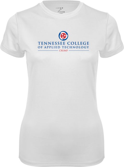 TCAT Crumps Ladies Syntrel Performance Tee TCAT Vertical - ONLINE ONLY
