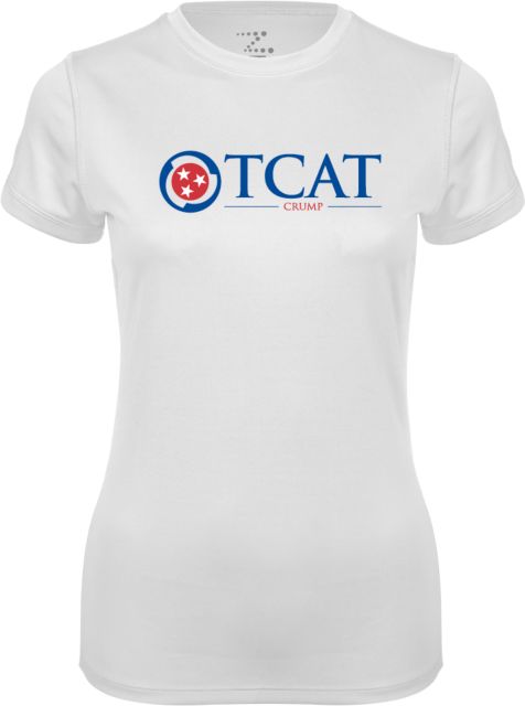 TCAT Crumps Ladies Syntrel Performance Tee TCAT Abbreviated - ONLINE ONLY