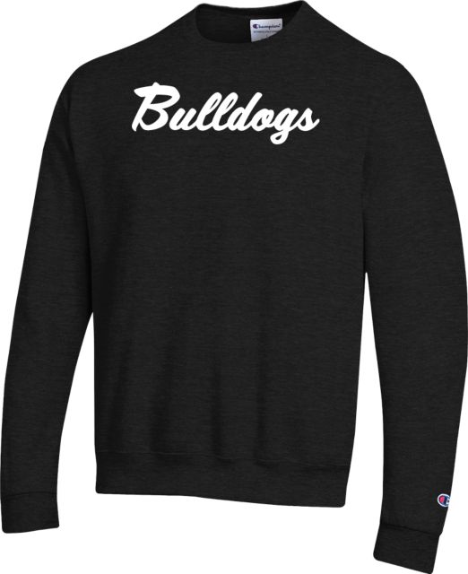 Bergen CC Champion Fleece Crew Script Bulldogs - ONLINE ONLY