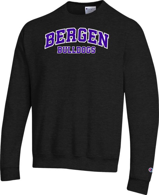 Bergen CC Champion Fleece Crew Arched Bergen Bulldogs - ONLINE ONLY