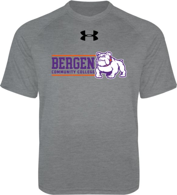 Bergen CC Under Armour Youth Tech Tee UA - Bergen Community College Primary Mark - ONLINE ONLY