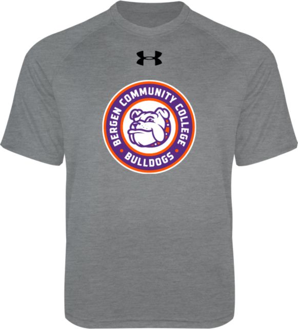 Bergen CC Under Armour Youth Tech Tee UA - Bergen Community College Bulldogs Seal - ONLINE ONLY