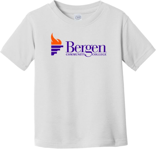 Bergen CC Toddler T Shirt Bergen Community College Wordmark - ONLINE ONLY