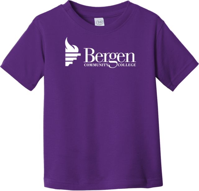 Bergen CC Toddler T Shirt Bergen Community College Wordmark - ONLINE ONLY