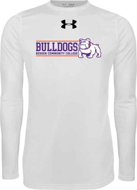 Bergen CC Under Armour Long Sleeve Tech Tee UA - Bergen Community College Secondary Mark - ONLINE ONLY