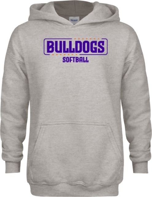 Bergen CC Youth Fleece Hood Bulldogs Softball - ONLINE ONLY