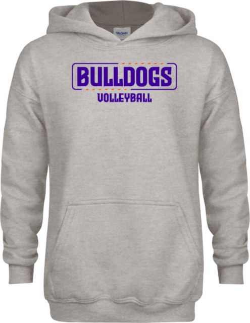 Bergen CC Youth Fleece Hood Bulldogs Volleyball - ONLINE ONLY