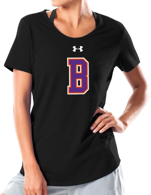 Bergen CC Under Armour Womens Charged Cotton Tee UA - Bergen Community College B Mark - ONLINE ONLY