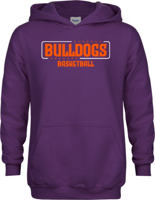 Bergen CC Youth Fleece Hoodie Bulldogs Basketball - ONLINE ONLY