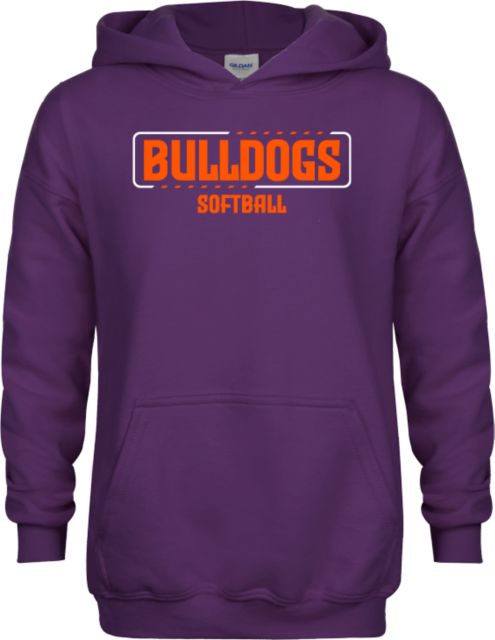Bergen CC Youth Fleece Hoodie Bulldogs Softball - ONLINE ONLY