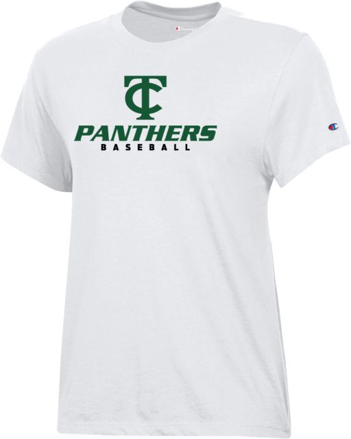 Tompkins Cortland Champion Womens  Core Short Sleeve Tee TC Panthers Baseball - ONLINE ONLY
