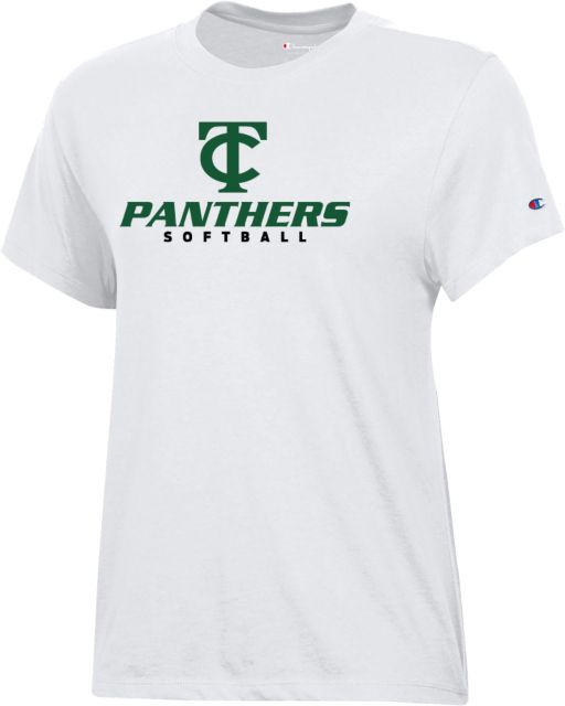 Tompkins Cortland Champion Womens  Core Short Sleeve Tee TC Panthers Softball - ONLINE ONLY