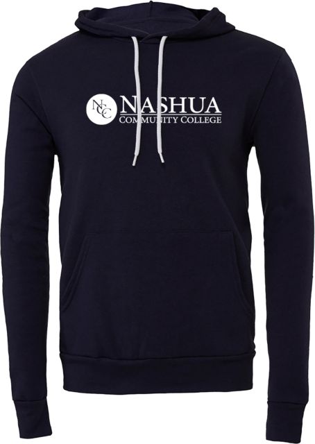 Nashua CC Bella + Canvas Fleece Hood Nashua Community College - ONLINE ONLY