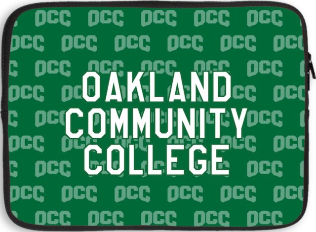 Oakland Comm College 13 inch Neoprene Laptop Sleeve Phone Skin - ONLINE ONLY