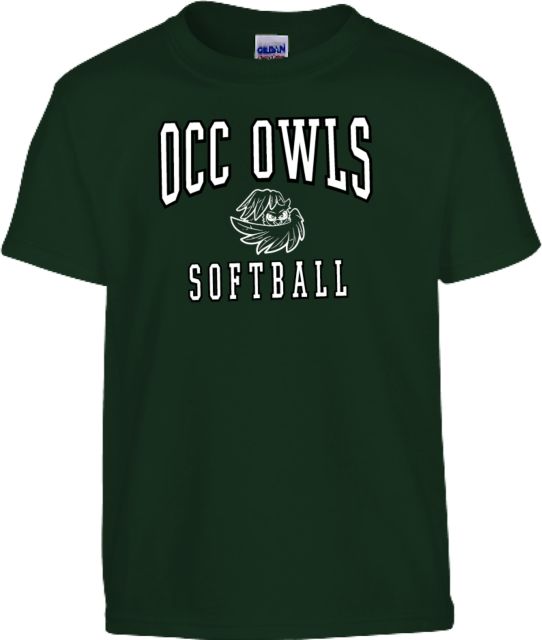 Oakland Comm College Youth T Shirt OCC Owls - Softball - ONLINE ONLY