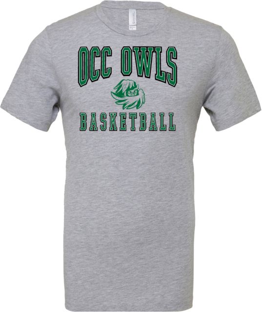Oakland Comm College Bella + Canvas CVC T Shirt OCC Owls - Basketball - ONLINE ONLY