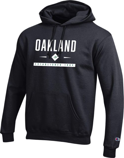 Oakland Comm College Champion Fleece Hoodie Oakland Est. - ONLINE ONLY
