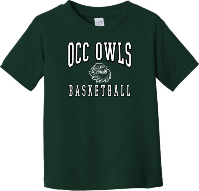 Oakland Comm College Toddler T Shirt OCC Owls - Basketball - ONLINE ONLY