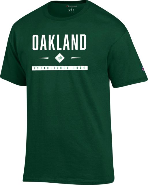 Oakland Comm College Champion T Shirt Oakland Est. - ONLINE ONLY