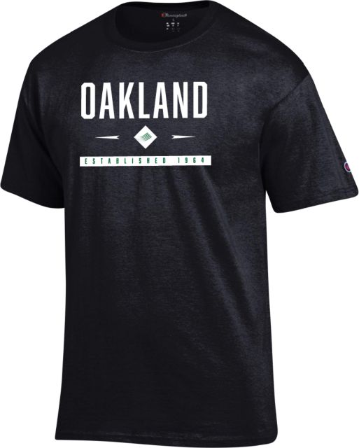 Oakland Comm College Champion T Shirt Oakland Est. - ONLINE ONLY