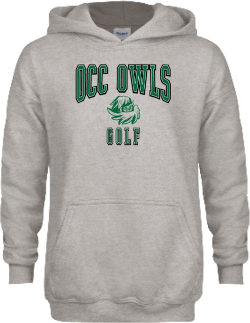 Oakland Comm College Youth Fleece Hood OCC Owls - Golf - ONLINE ONLY
