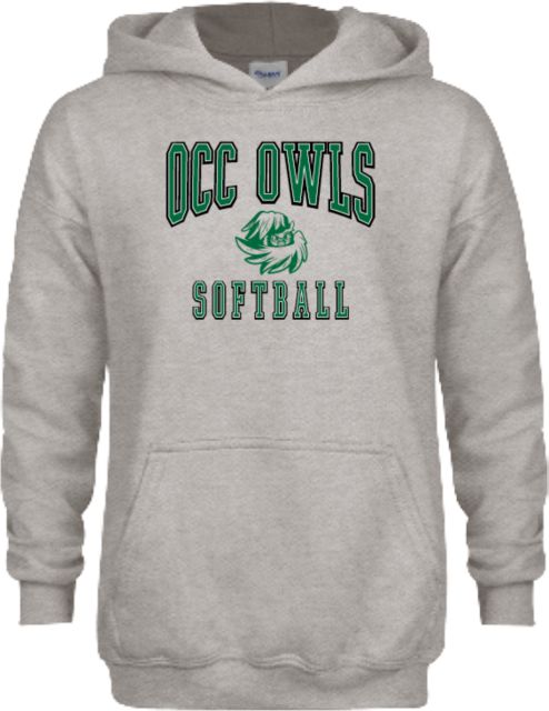 Oakland Comm College Youth Fleece Hood OCC Owls - Softball - ONLINE ONLY