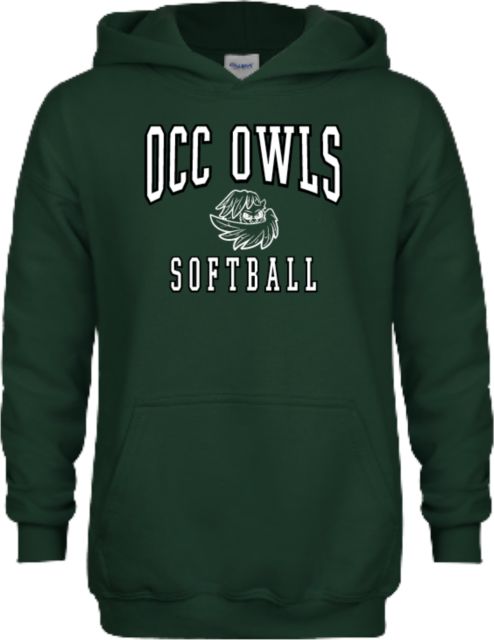 Oakland Comm College Youth Fleece Hoodie OCC Owls - Softball - ONLINE ONLY