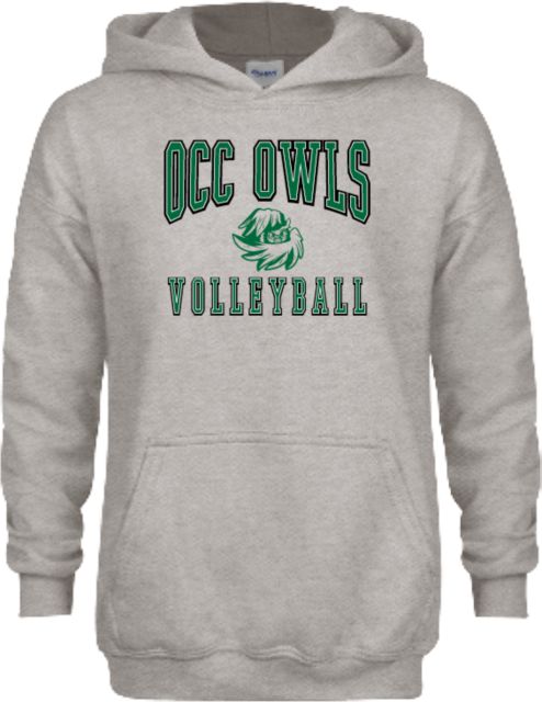 Oakland Comm College Youth Fleece Hood OCC Owls - Volleyball - ONLINE ONLY