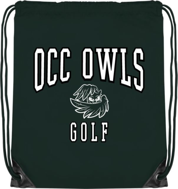 Oakland Comm College Drawstring Backpack OCC Owls - Golf - ONLINE ONLY