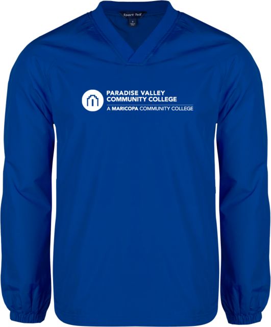 Paradise Valley V Neck Raglan Windshirt Primary Mark - ONLINE ONLY