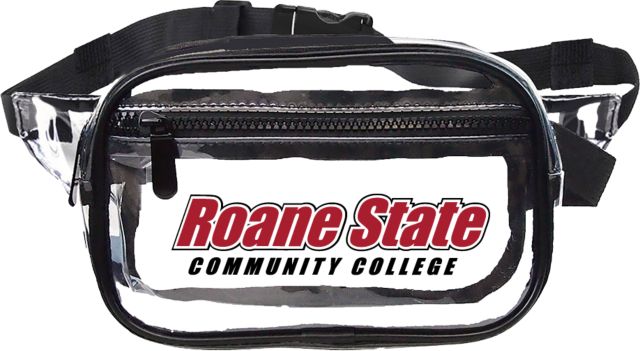 Roane State Clear Fanny Pack Roane State CC Primary Mark - ONLINE ONLY