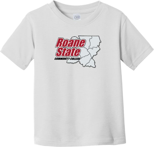 Roane State Toddler T Shirt Roane State CC Primary Mark Stacked - ONLINE ONLY