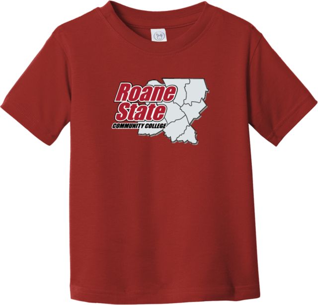Roane State Toddler T Shirt Roane State CC Primary Mark Stacked - ONLINE ONLY