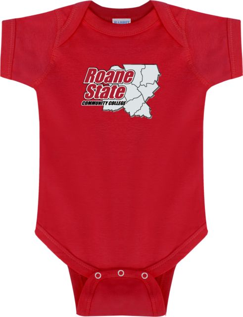 Roane State Infant Bodysuit Roane State CC Primary Mark Stacked - ONLINE ONLY