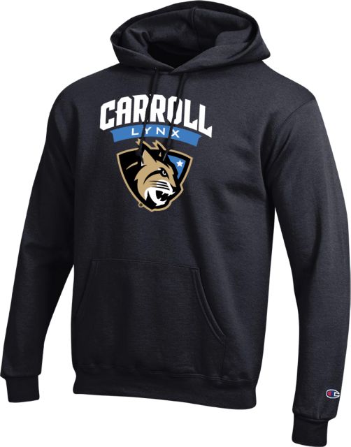 Carroll CC Champion Fleece Hoodie Carroll Athletic Mark - ONLINE ONLY