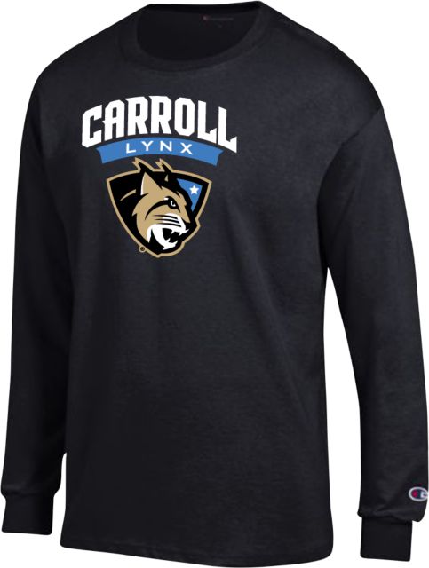 Carroll CC Champion Long Sleeve T Shirt Carroll Athletic Mark - ONLINE ONLY
