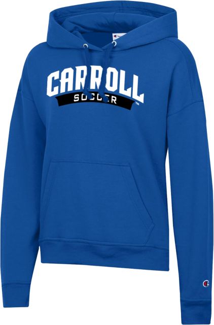 Carroll CC Champion Womens Powerblend Pullover Hood Carroll - Track and Field - ONLINE ONLY