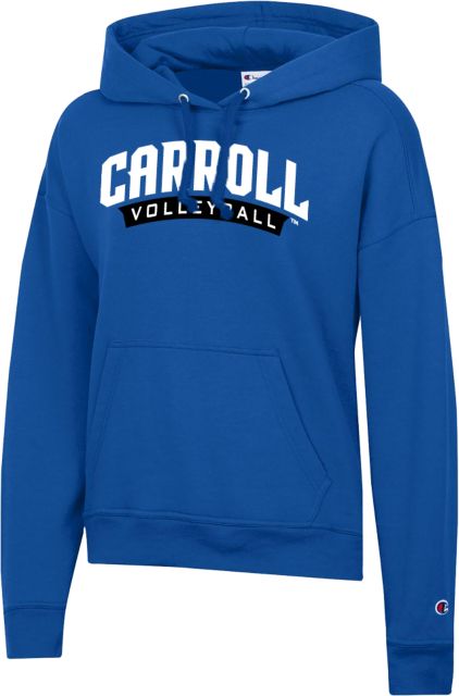 Carroll CC Champion Womens Powerblend Pullover Hood Carroll - Volleyball - ONLINE ONLY