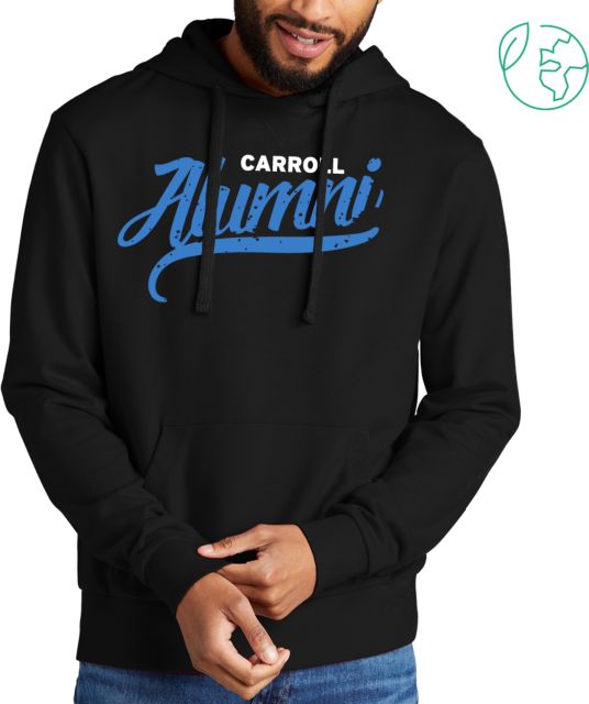 Carroll CC Allmade Organic French Terry Pullover Hoodie Carroll - Alumni Vintage Script - ONLINE ONLY