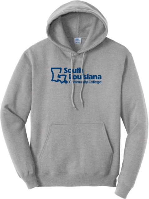 SoLAcc Tall Athletic Fleece Hoodie South Louisiana Community College Stacked - Plus - ONLINE ONLY