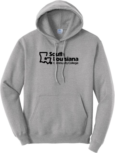 SoLAcc Tall Athletic Fleece Hoodie South Louisiana Community College Stacked - Plus - ONLINE ONLY