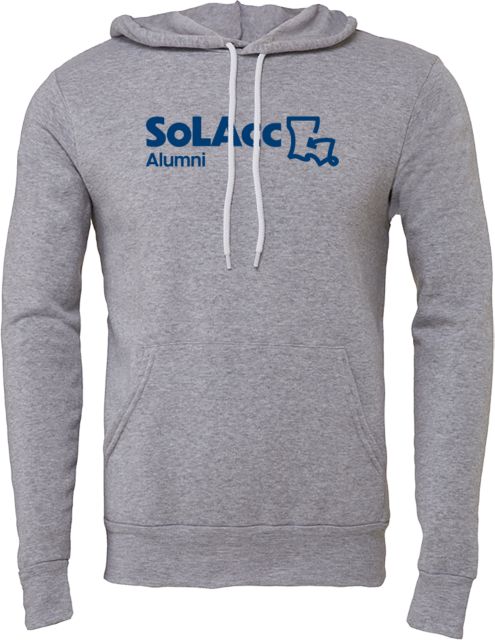 SoLAcc Bella + Canvas Fleece Hood Alumni - South Louisiana Community College - ONLINE ONLY