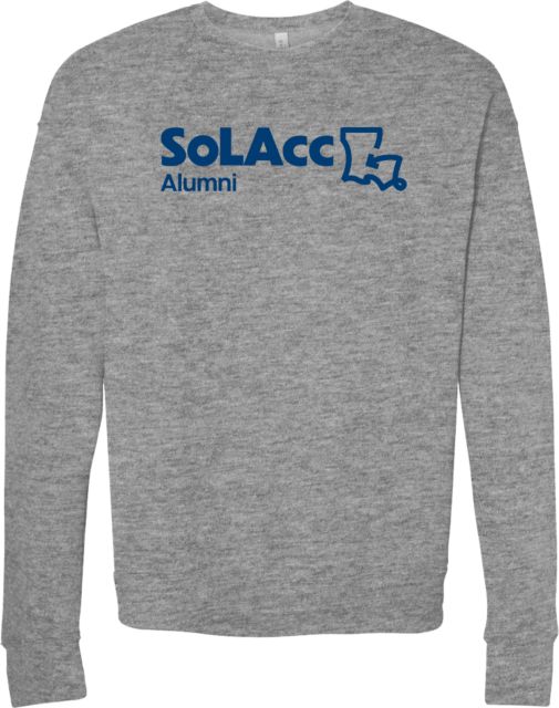 SoLAcc Bella + Canvas Fleece Crew Alumni - South Louisiana Community College - ONLINE ONLY